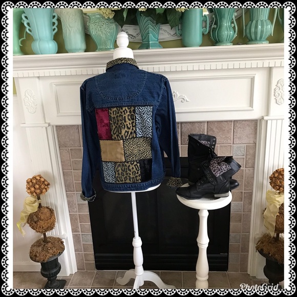 ASAPO Jean jacket, NWT size L - Picture 3 of 6